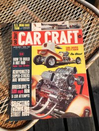 60s Vintage Car Magazine Car Craft 1965 (B471)