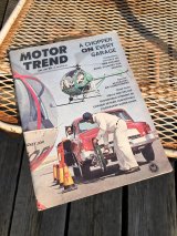 60s Vintage Car Magazine Motor Trend 1963 (B475)