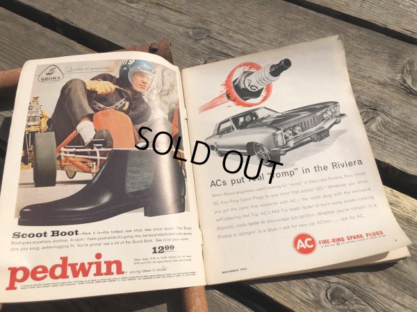 画像2: 60s Vintage Car Magazine Hot Rod 1962 (B469)