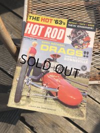 60s Vintage Car Magazine Hot Rod 1962 (B469)