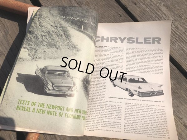 画像3: 60s Vintage Car Magazine Motor Trend 1961 (B483)
