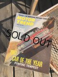 60s Vintage Car Magazine Motor Trend 1961 (B483)