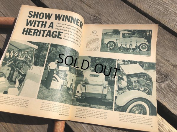 画像5: 60s Vintage Car Magazine Hot Rod 1962 (B469)