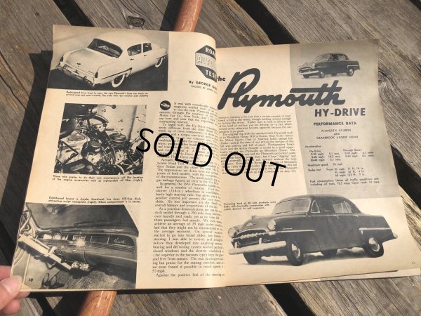 画像4: 50s Vintage Car Magazine Auto Age 1953 (B484)