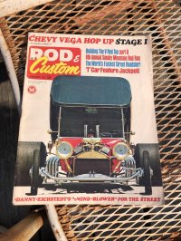 70s Vintage Car Magazine ROD & Custom 1971 (B461)