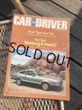 70s Vintage Car Magazine Car and Driver 1973 (B477)