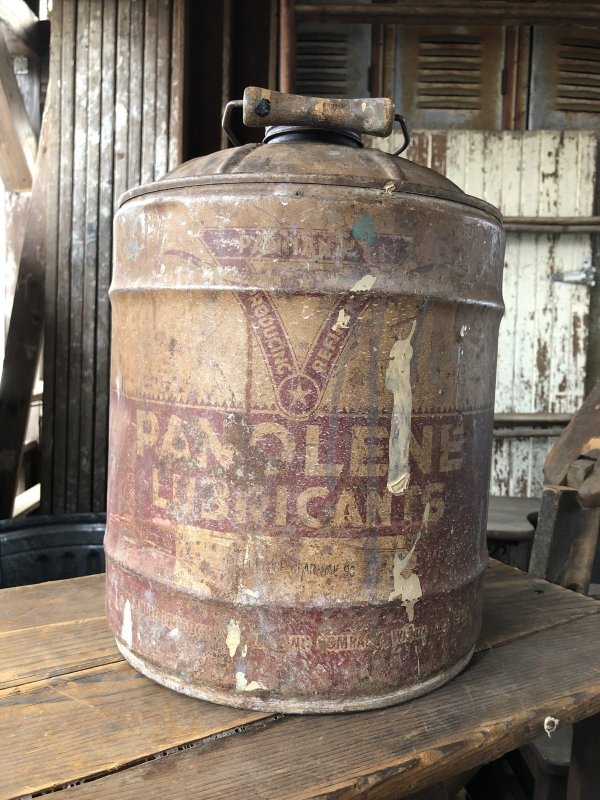 画像12: Vintage Motor Gas Oil 5 Gallon Can Panolene (R486) 