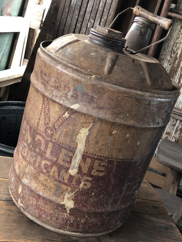 画像11: Vintage Motor Gas Oil 5 Gallon Can Panolene (R486) 