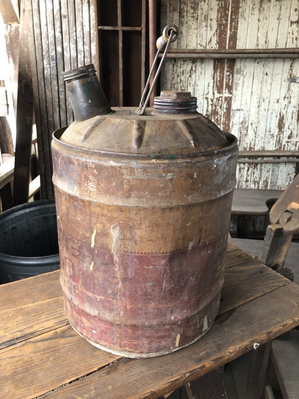 画像4: Vintage Motor Gas Oil 5 Gallon Can Panolene (R486) 