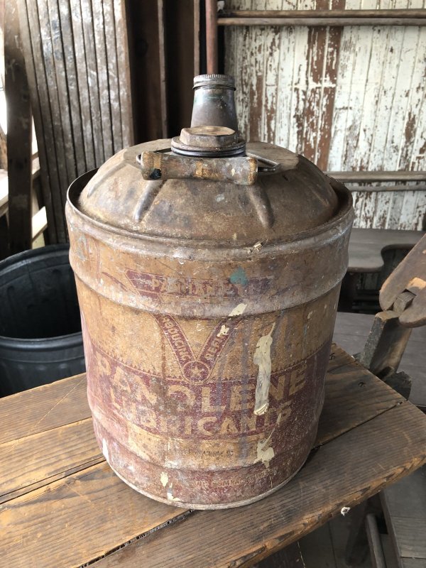 画像3: Vintage Motor Gas Oil 5 Gallon Can Panolene (R486) 