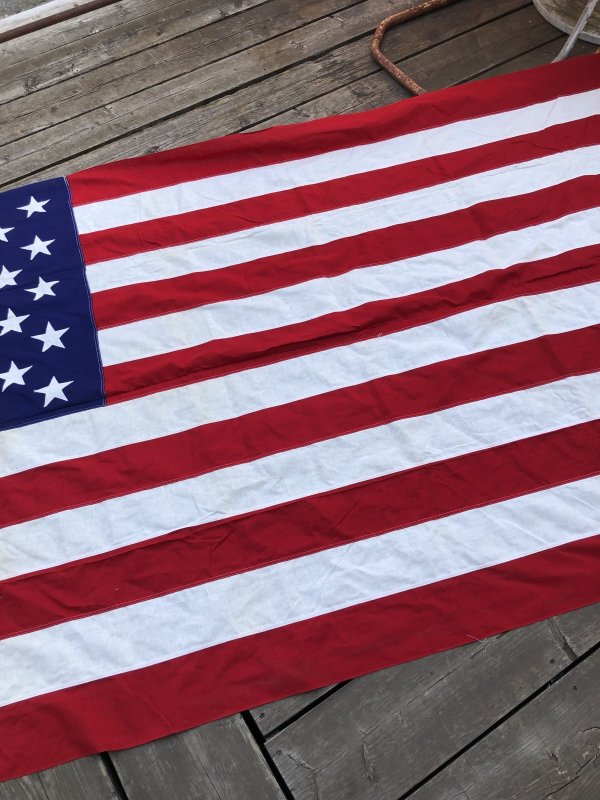 画像10: Vintage United States Flag Valley Forge Flag Company -BEST- 50 Stars MADE IN USA  (R490)