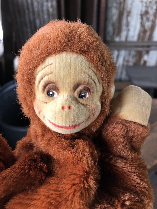 画像2: Vintage Knickerbocker Hand Puppet Doll Monkey (R491)