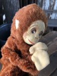 画像3: Vintage Knickerbocker Hand Puppet Doll Monkey (R491)