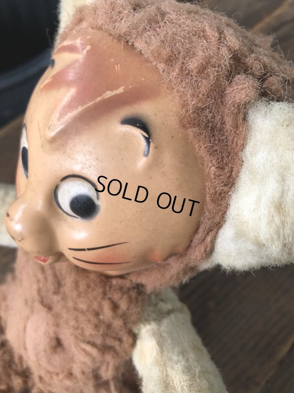 画像11: Vintage  Celluloid Face Doll Kitty Cat 27cm (R495)