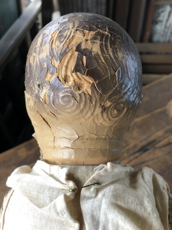 画像9: Vintage Composition Face Doll Baby 40cm (R494)