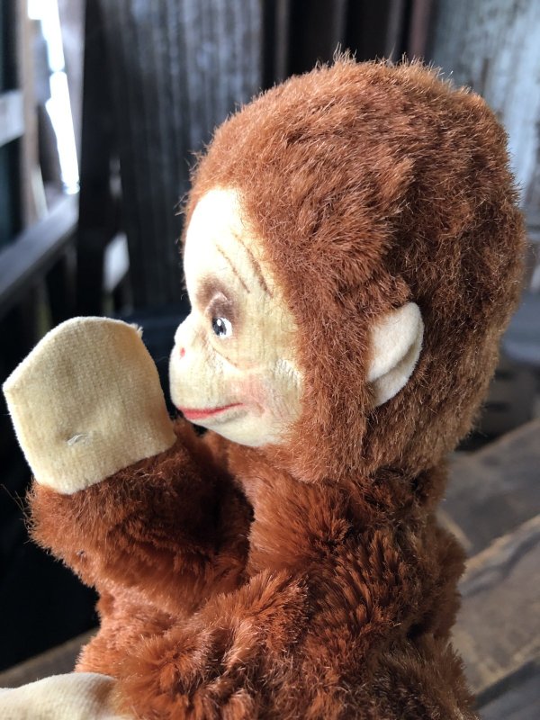 画像4: Vintage Knickerbocker Hand Puppet Doll Monkey (R491)