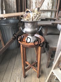 Antique Wooden Plant Stand (R496)
