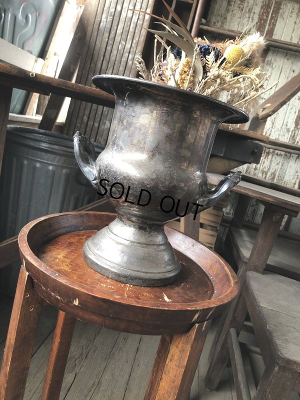 画像18: Antique Wooden Plant Stand (R496)
