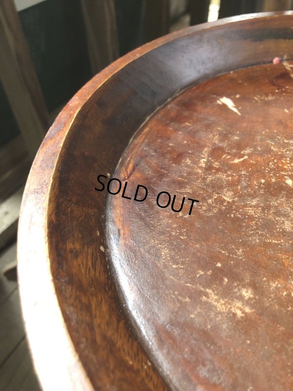 画像4: Antique Wooden Plant Stand (R496)