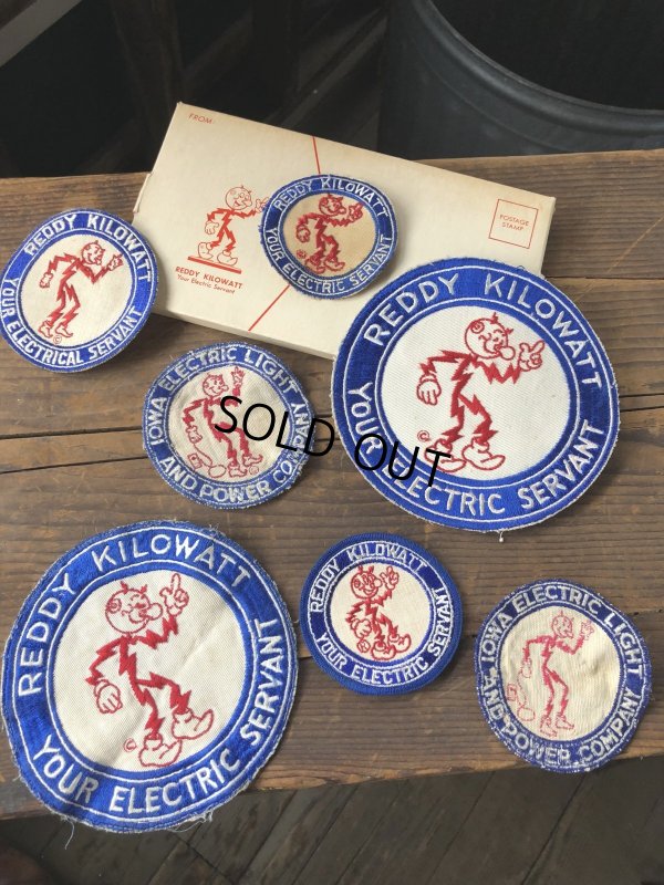 画像4: 60s〜 Vintage REDDY KILOWATT Original Advertising Wappen (R504)