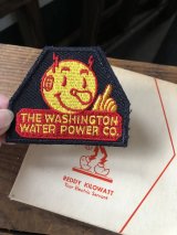 60s〜 Vintage REDDY KILOWATT Original Advertising Wappen (R501)