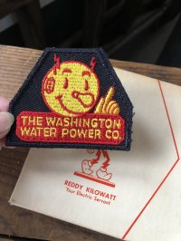 60s〜 Vintage REDDY KILOWATT Original Advertising Wappen (R501)