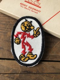 60s〜 Vintage REDDY KILOWATT Original Advertising Wappen (R500)