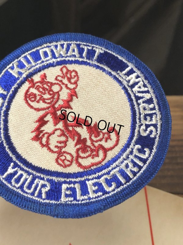 画像2: 60s〜 Vintage REDDY KILOWATT Original Advertising Wappen (R504)