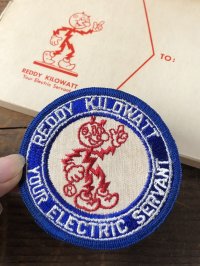 60s〜 Vintage REDDY KILOWATT Original Advertising Wappen (R504)