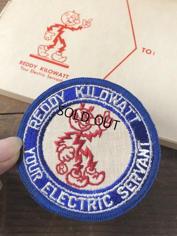 画像1: 60s〜 Vintage REDDY KILOWATT Original Advertising Wappen (R504)