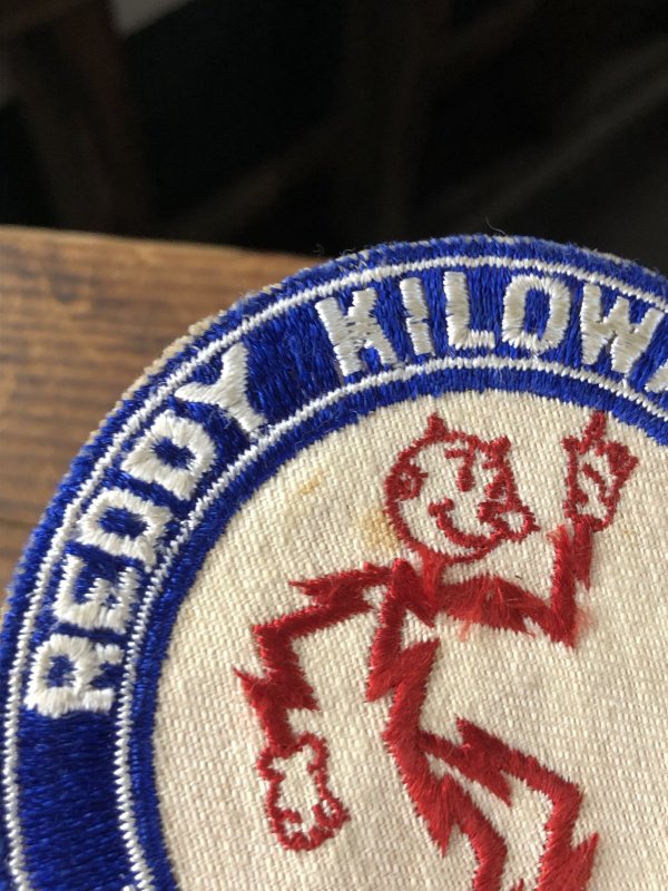 画像4: 〜50s 60s era Vintage REDDY KILOWATT Original Advertising Wappen (R507)