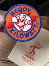 60s〜 Vintage REDDY KILOWATT Original Advertising Wappen (R498)