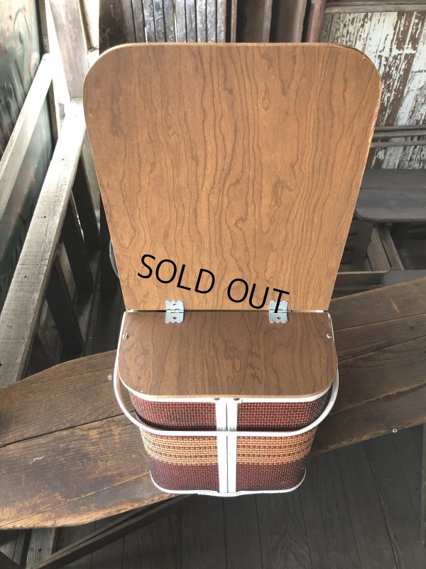 画像8: Vintage USA Picnic Basket (R523)