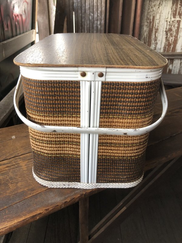 画像4: Vintage USA Picnic Basket (R521)