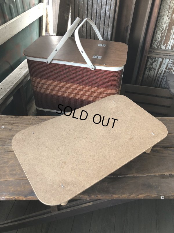 画像14: Vintage USA Picnic Basket (R523)