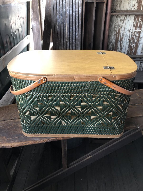 画像8: Vintage USA Picnic Basket (R524)