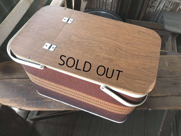画像3: Vintage USA Picnic Basket (R523)