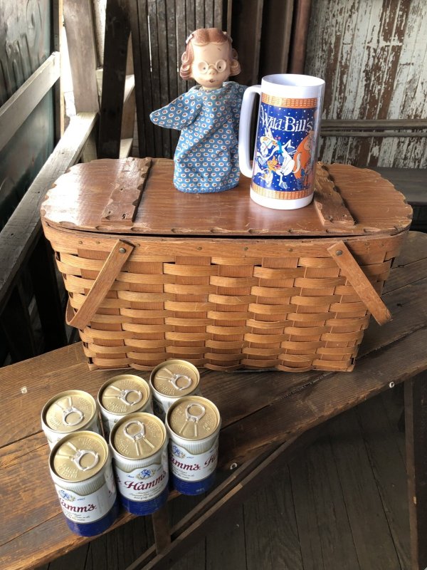 画像16: Vintage USA Picnic Basket (R525)