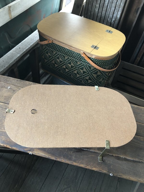 画像18: Vintage USA Picnic Basket (R524)