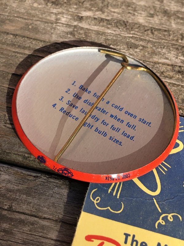 画像4: Vintage REDDY KILOWATT Original Advertising Pinback Button Badge (R512)