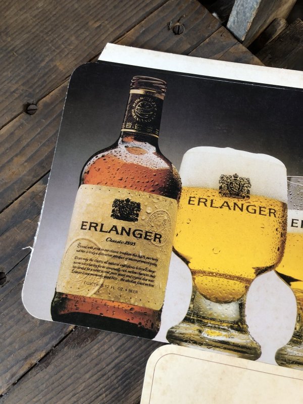 画像3: 80s Vintage Cardboard Sign BRLANGER Beer (R541)
