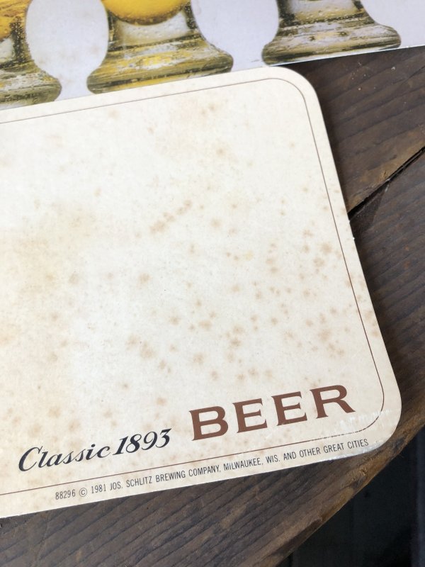 画像5: 80s Vintage Cardboard Sign BRLANGER Beer (R541)
