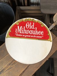 70s Vintage Cardboard Sign Old Milwaukee Beer (R535)