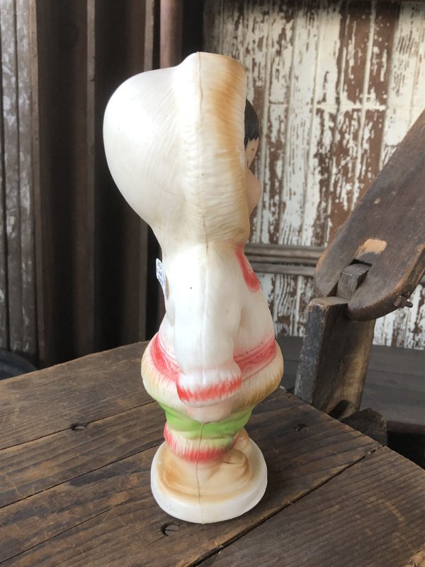 画像4: 60s Vintage Kimmie Eskimo Plastic Coin Bank (R545)