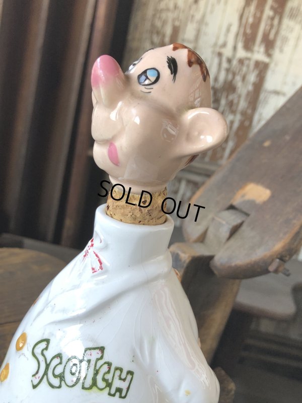 画像19: Vintage Bartender Ceramic Decanter Bottle Made in Japan (R549)