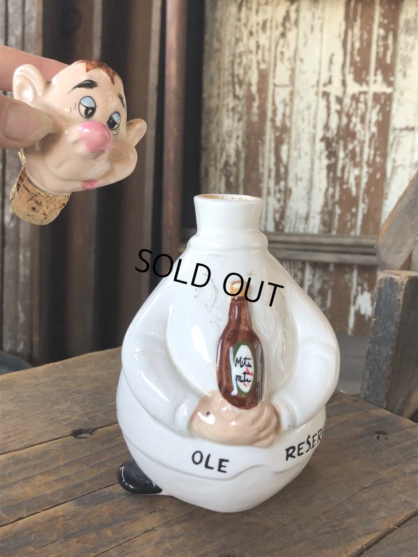 画像21: Vintage Bartender Ceramic Decanter Bottle Made in Japan (R549)