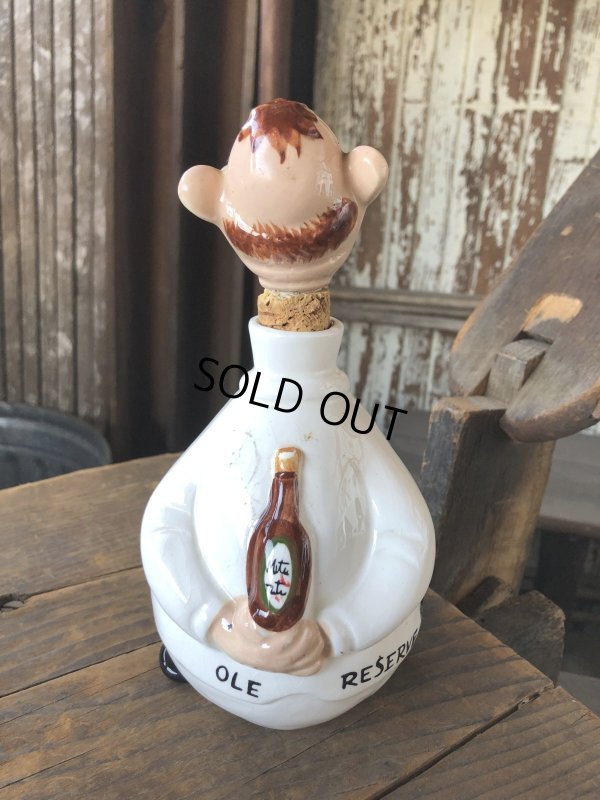 画像3: Vintage Bartender Ceramic Decanter Bottle Made in Japan (R549)