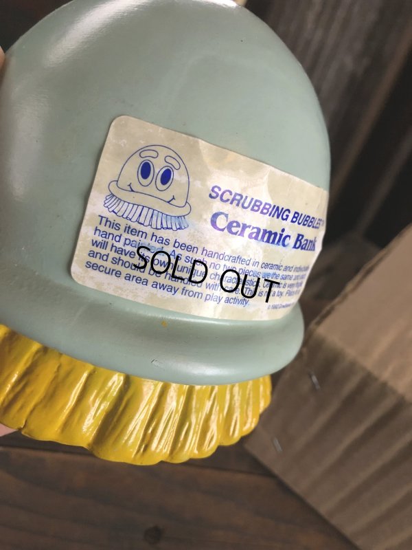 画像7: Vintage Advertising 1992 Scrubbing Bubbles Ceramic Bank NOS (R550)