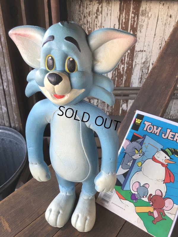 画像13: Vintage TOM and JERRY 1969 Bendy Toys Made in England Tom Doll (R551)