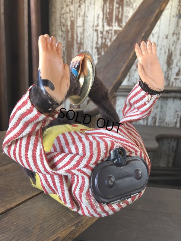 画像9:  Vintage Musical Jolly Chimp Cymbal Monkey Japan (R557)